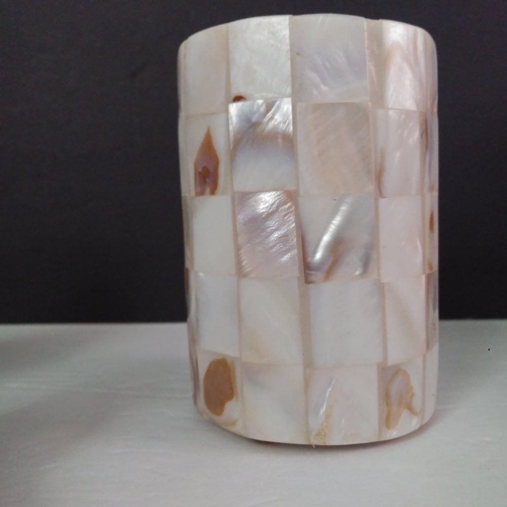 Mother of Pearl Holder Vintage - Picture 8 of 9